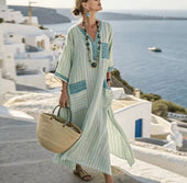 Vestido Longo Elegante Mary para um Look de Verão Estiloso