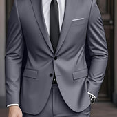 Rui | Moška obleka slim fit, dvodelna, sodoben kroj