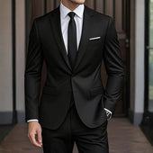 Rui | Moška obleka slim fit, dvodelna, sodoben kroj