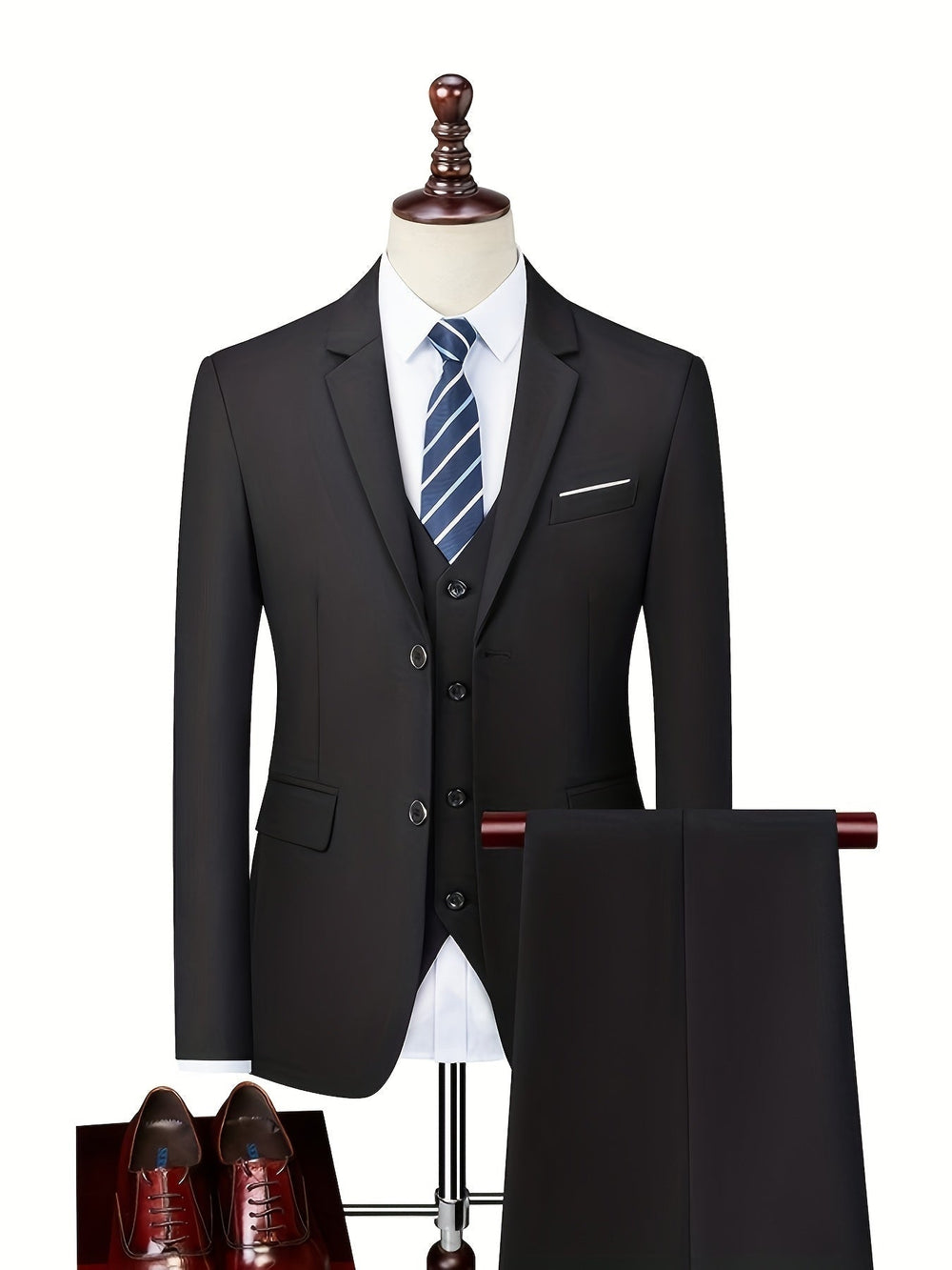 Rui | Moška obleka slim fit, dvodelna, sodoben kroj
