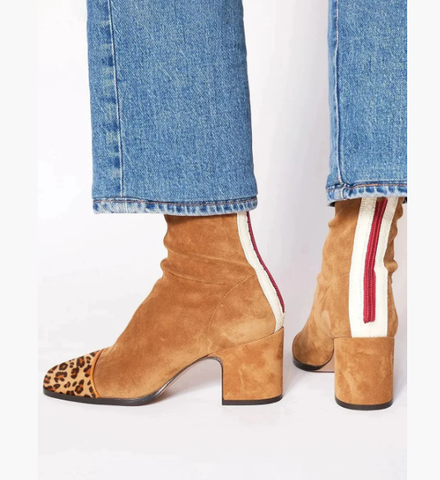 Vivienne | Botins Modernos Contrastados
