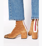 Vivienne | Botins Modernos Contrastados