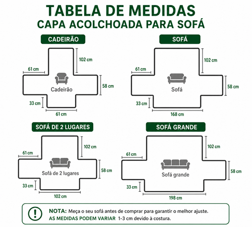Capa de Sofá Rústico