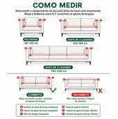 Capa de Sofá Florestal