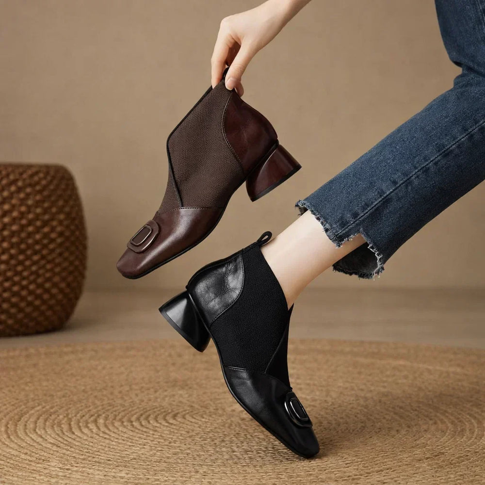 Botas de Couro Opium