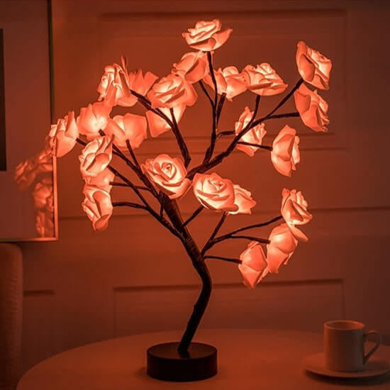 Árvore de Rosas Luminosa
