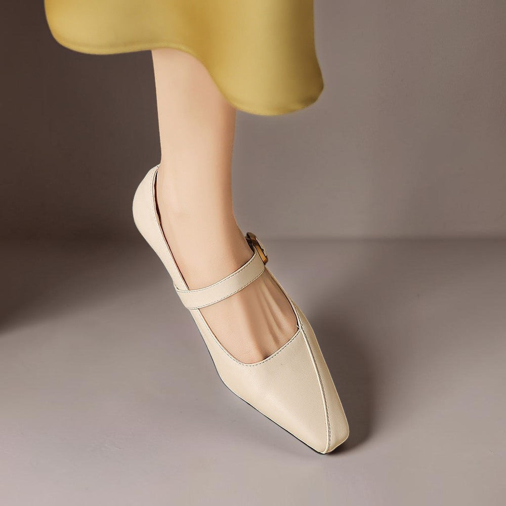 Cristina | Sapatos Mary Jane de Salto com Fivela