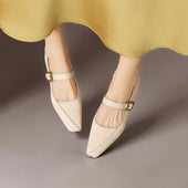 Cristina | Sapatos Mary Jane de Salto com Fivela