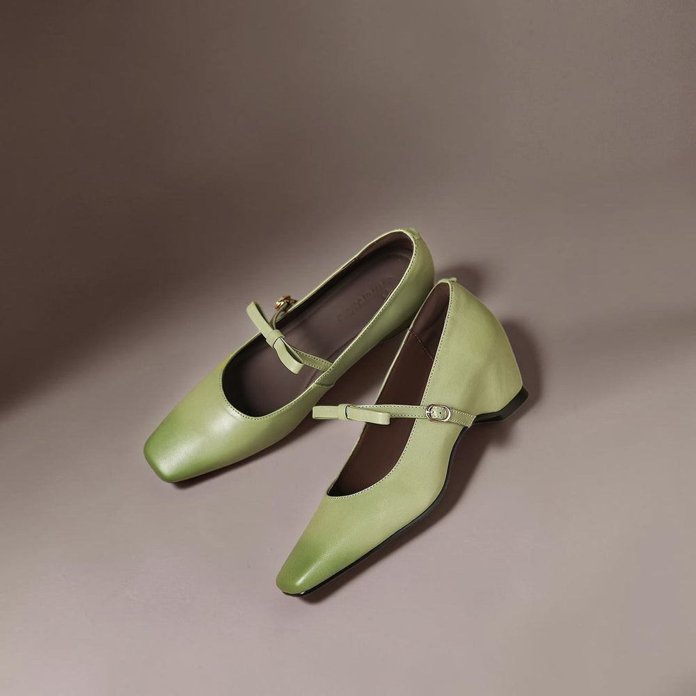 Fernanda | Sapatos Mary Jane de Salto com Laço