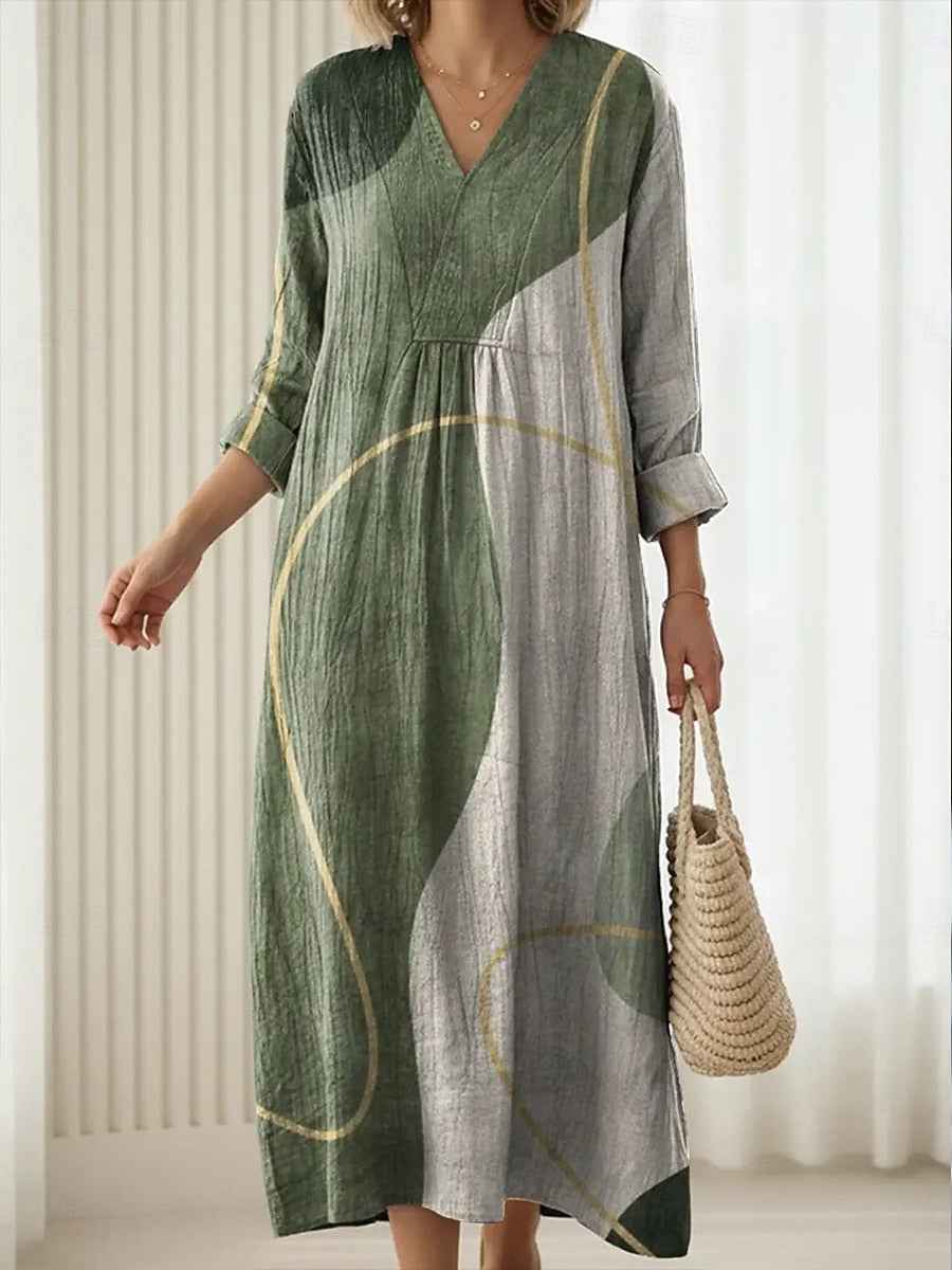 Gabriela – Dolga boho obleka